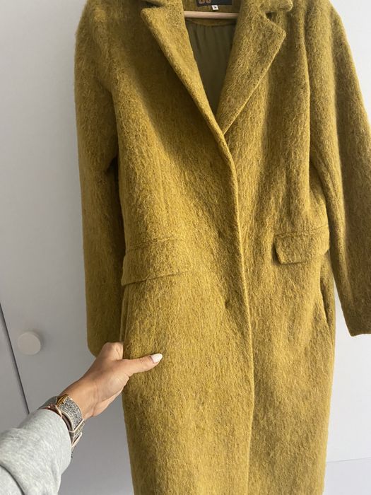 Палто с 80% вълна, ХS, ново