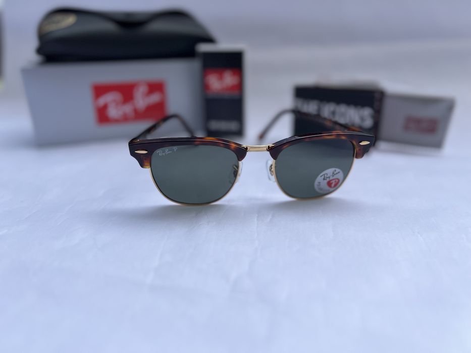 Ochelari de soare RAY BAN 3016 Clubmaster Polarizati Noi