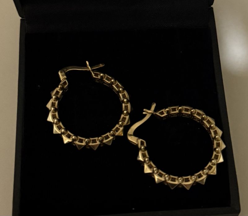 Золотые серьги 585проба