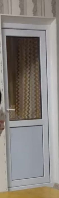 Пластиковая дверь