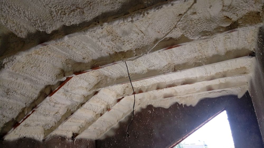 Утепление Мансарды, крыши ППУ пенополиуретаном.