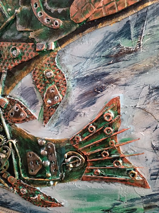 Картина "Щука" пано