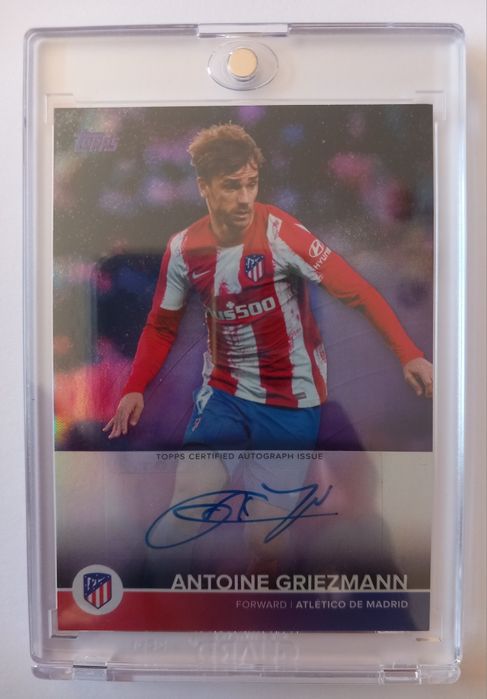 Колекционерски футболни карти - автограф