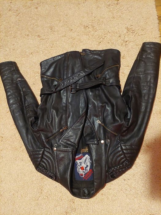 Geaca de dama moto,chopper,rock,piele,model clasic,vintage