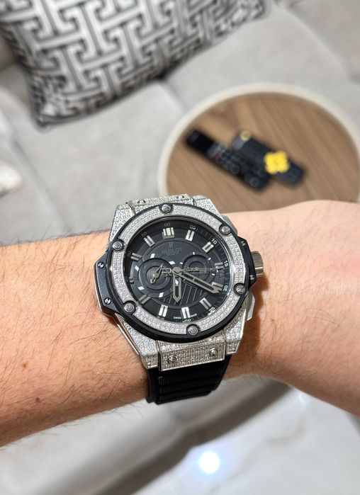 hb king power icedout 48mm