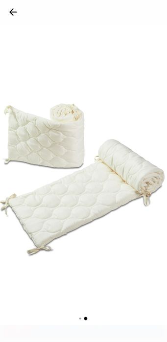 Set 2 aparatori matlasate patut 120x60 cm