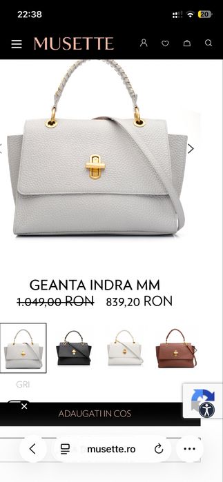 Geanta Musette INDRA MM