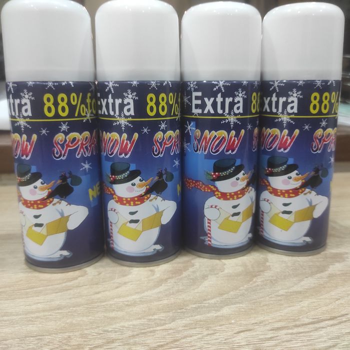 Искусственный снег (спрей) для ёлки