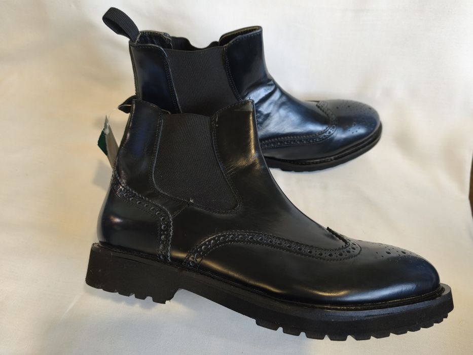 Holland, мъжки боти естествена кожа, номер 44