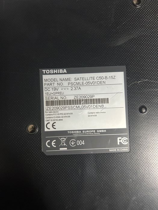 Laptop Toshiba C50-B-15Z