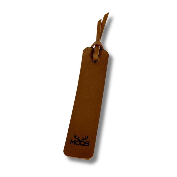 Semn de carte din piele naturală - Personalizabil