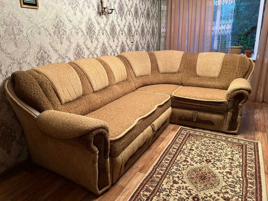 Диван раскладной + кресло