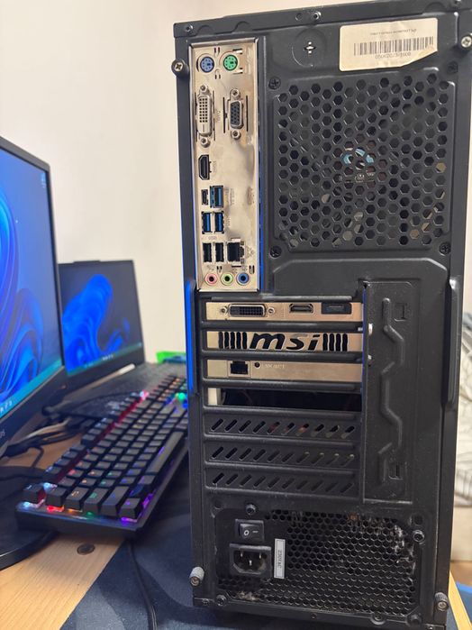 Гейминг компютър nvidia 1050ti i5 7400