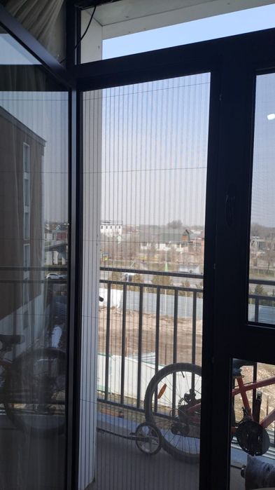 Москитные сетки, плиссе