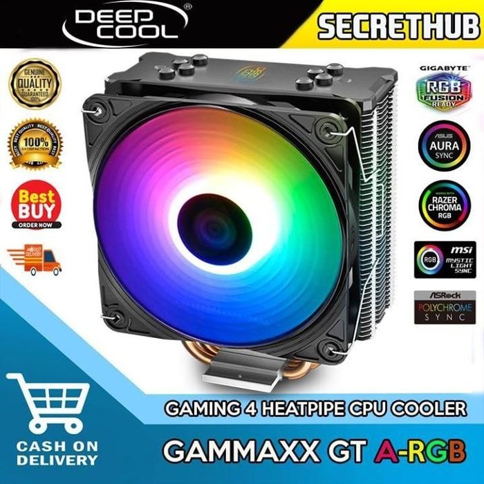 Кулер для процессора Deepcool Gammax GT A-RGB/LGA1700,AM5,AM4 СКИДКА