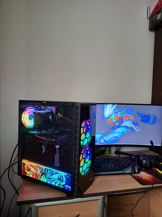 PC Gaming i3 10100f 16gb RX 570 OC 8gb