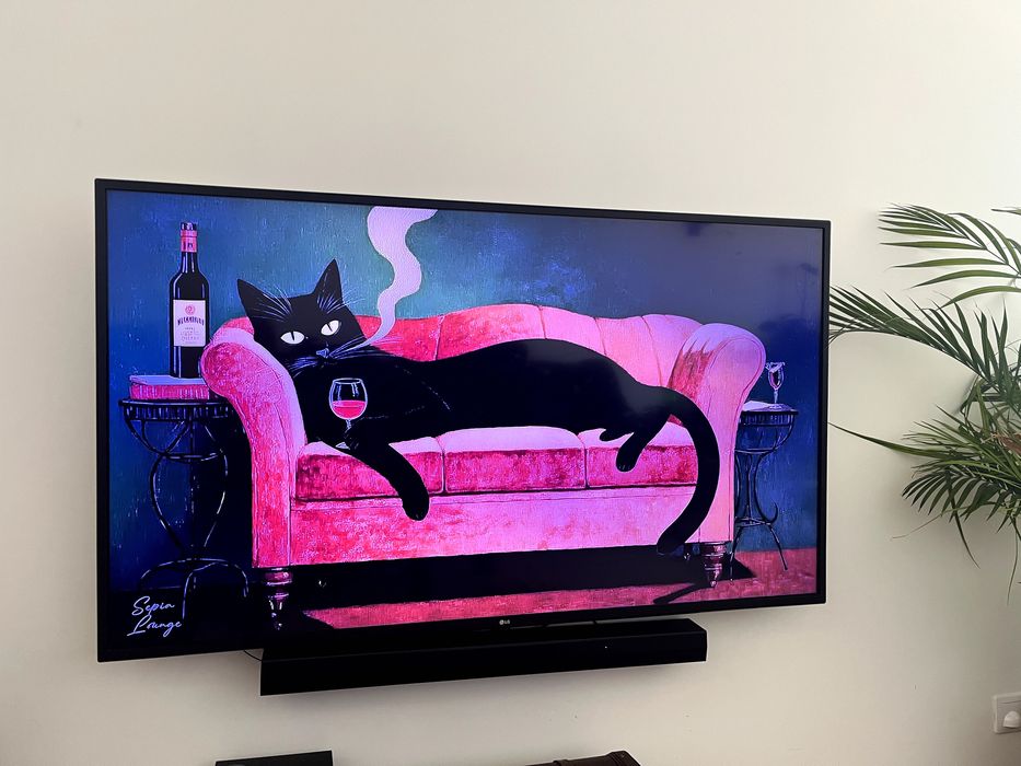 Смарт телевизор 60 инчa с задна подсветка - LG 60UN71003LB, 152.4 cm (60 inch) - 3840 x 2160 pixels - 4K Ultra HD, Smart TV, Wi-Fi, Black