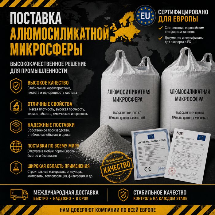 Поставка микросферы на Европу