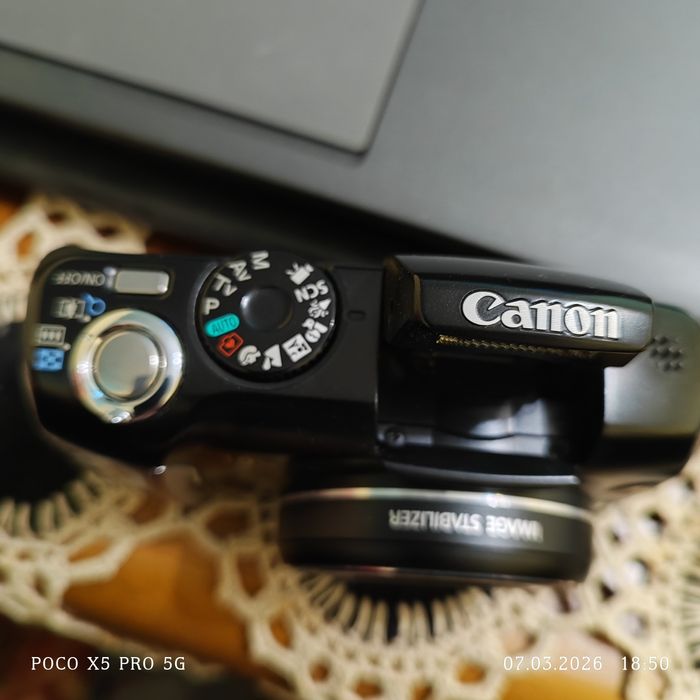 Canon powershot sx120 is