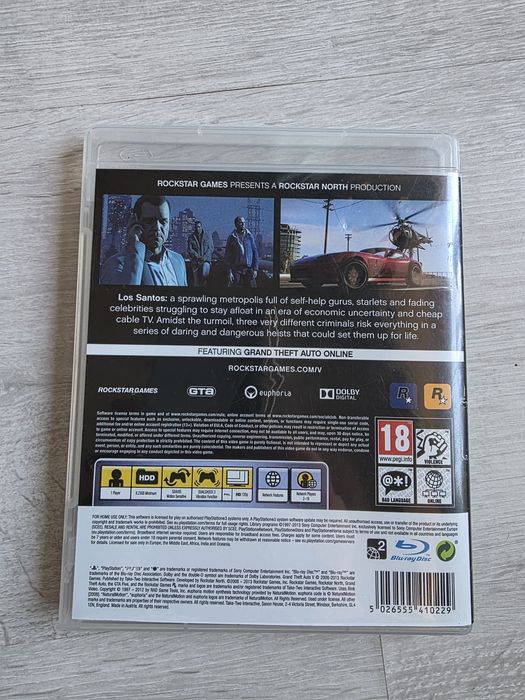 Grand Theft Auto 5 GTA5 Ps3 PlayStation 3