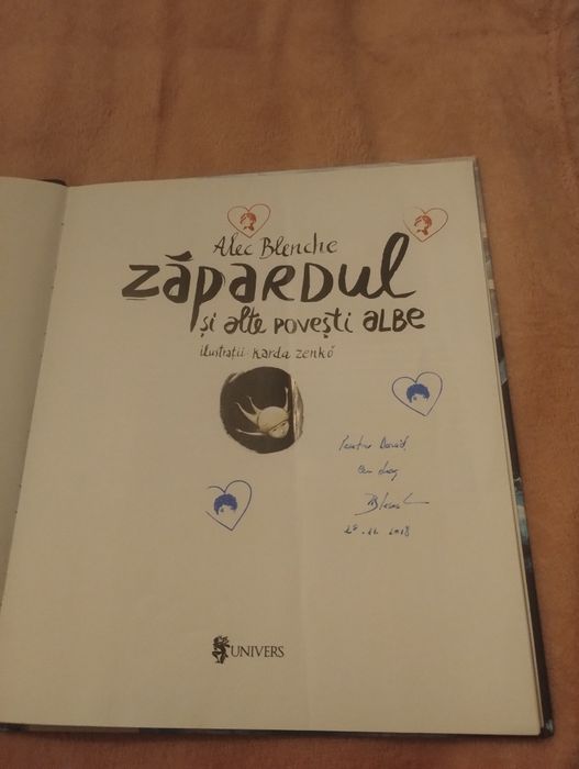 Carte zapardul si alte povesti albe