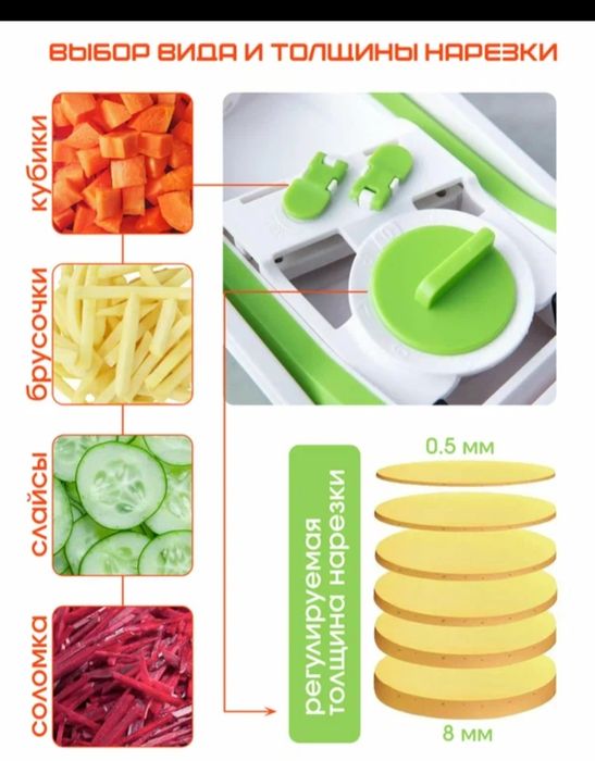 НОВАЯ овощерезка-слайсер продам