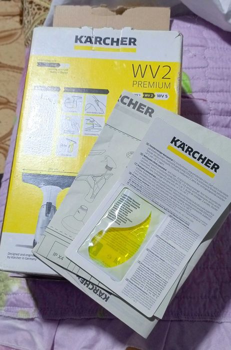 KARCHER. Пылесос Оконный. Торг уместен.