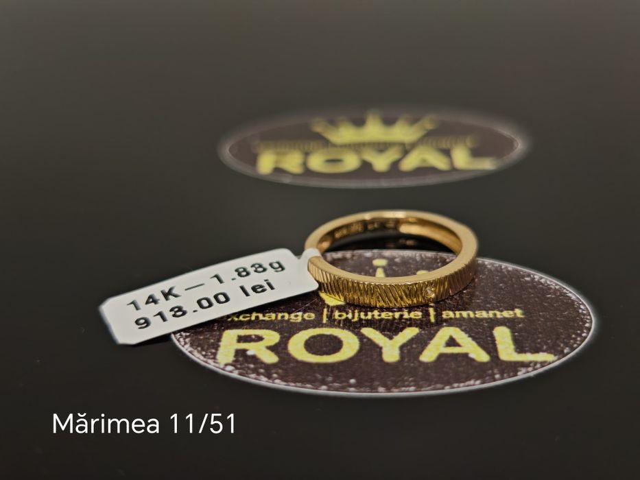 Bijuteria Royal: Inel aur 14k/1.83 gr