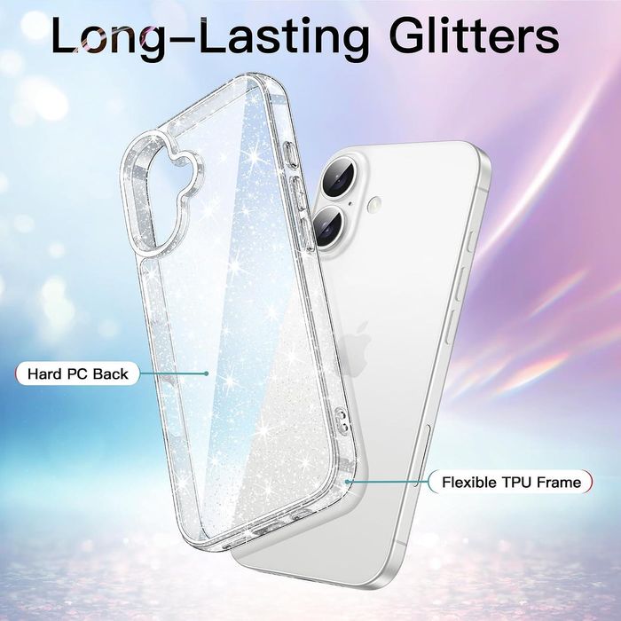 Блестящ Кейс Glitter Case за Apple iPhone 16