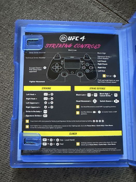 Игра UFC 4, в идеальном состоянии