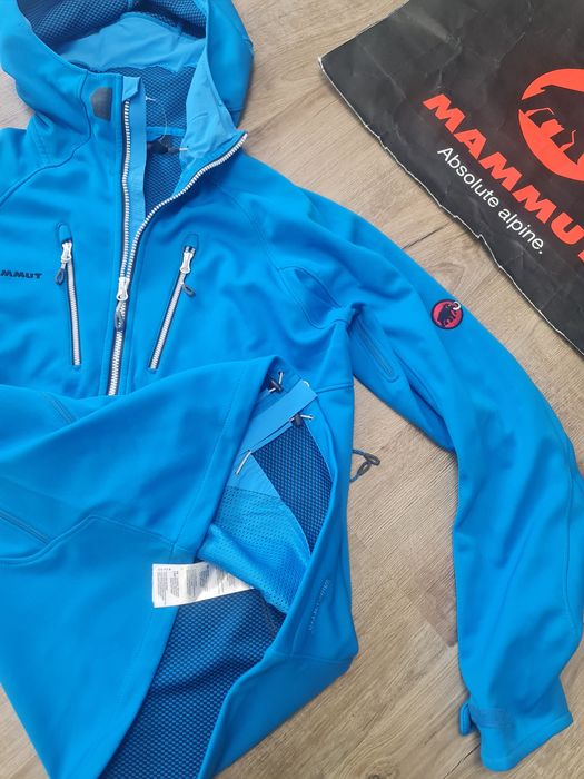 Vand jacheta fleece si softshell outdoor barbati Mammut