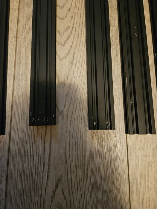 Set profile aluminiu negre 20x40 / 20x20 – diverse lungimi