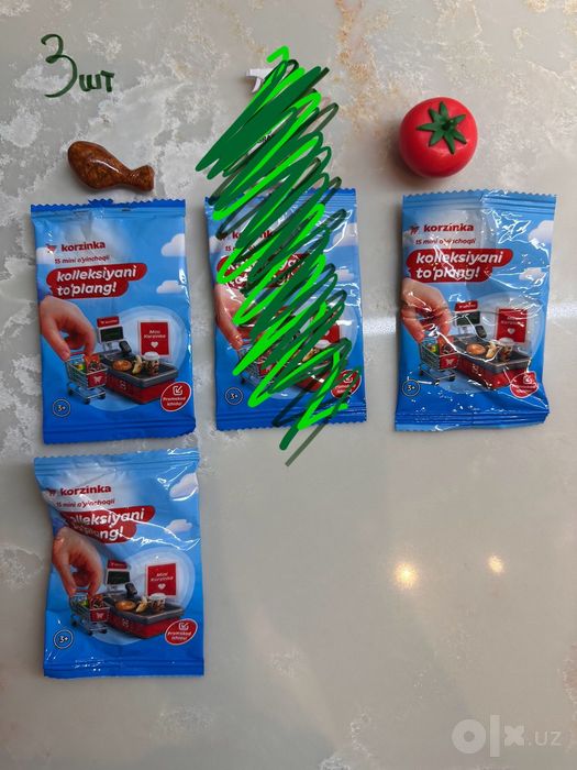 Игрушки с корзинки