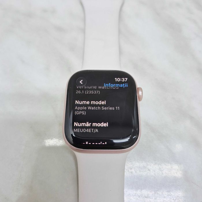 Apple Watch 11 GPS 42mm 100% Baterie Garantie Zeus Amanet Militari 35063