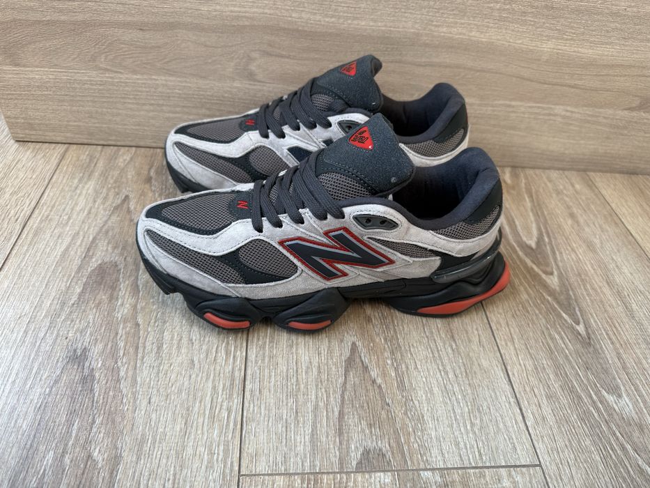 New Balance 9060 Gray Black Red