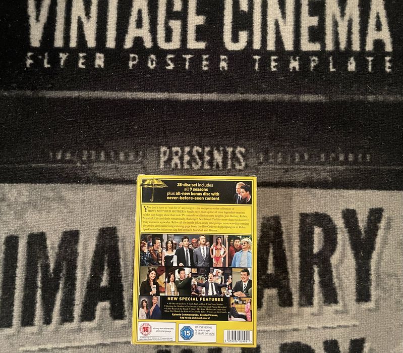 Film Serial How I Met Your Mother - Season 1-9 DVD BoxSet