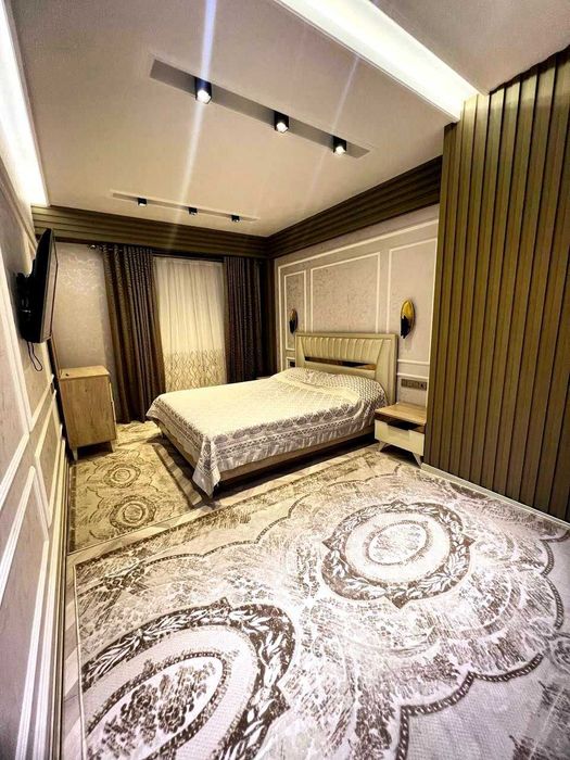 Ж/К MADRID 4комн/4/9, 133м2 раздл, 3 с/уз. меб+тех. Ор-р: Мукумий мост