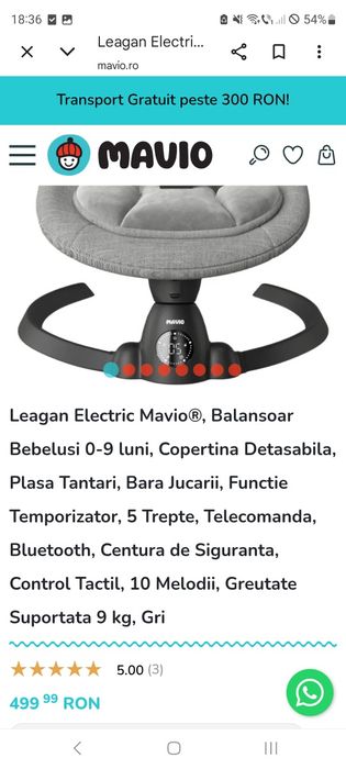 Leagan electric  Mavio