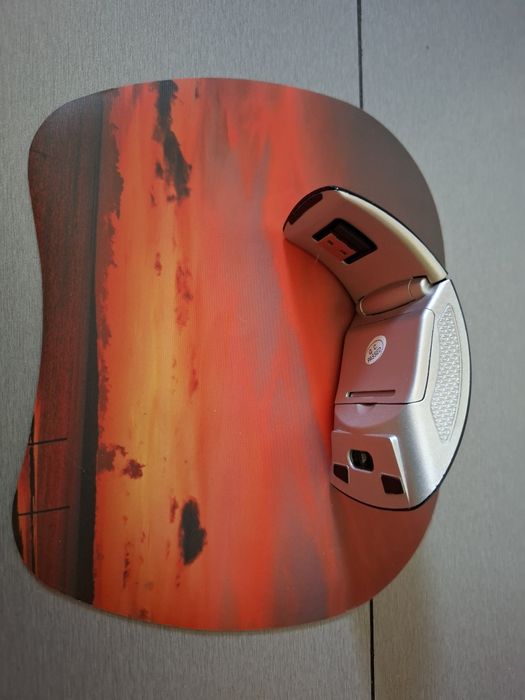 Mouse wireless pliabil+pad