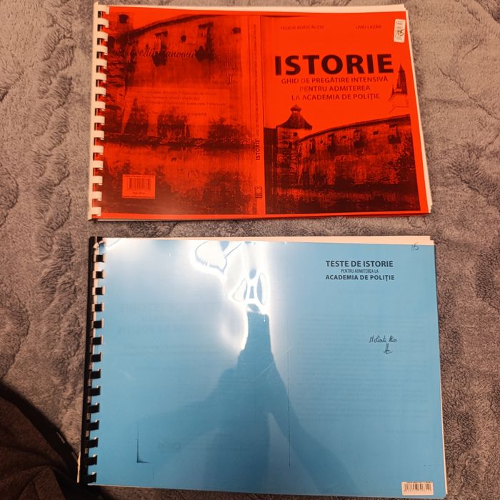 Manuale de Istorie/ Teste grila istorie si romana pentru Academia de Politie