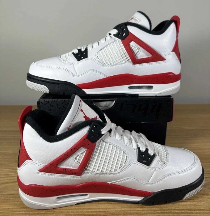 Jordan 4 Red Cement (42) FULLBOX | Livrare rapida cu verificare