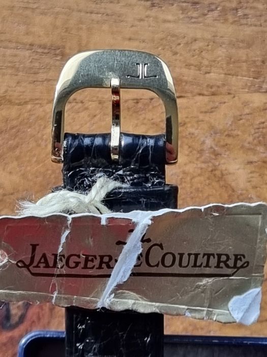 Оригинален златен дамски швейцарски часовник Jaeger Lecoultre automati