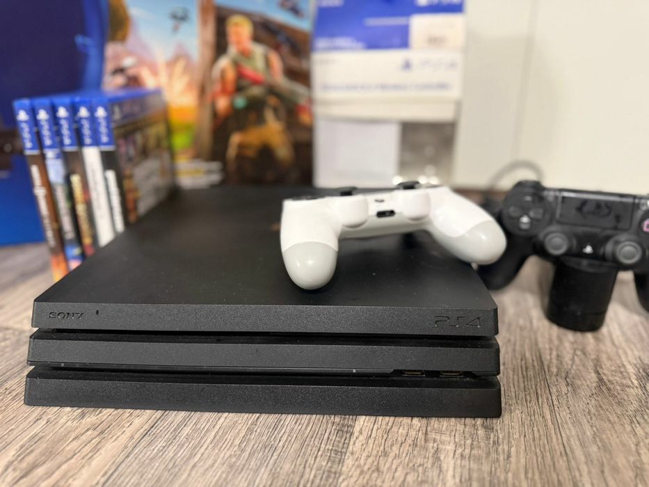 ps4 pro, 1 тб, состояние идеальное