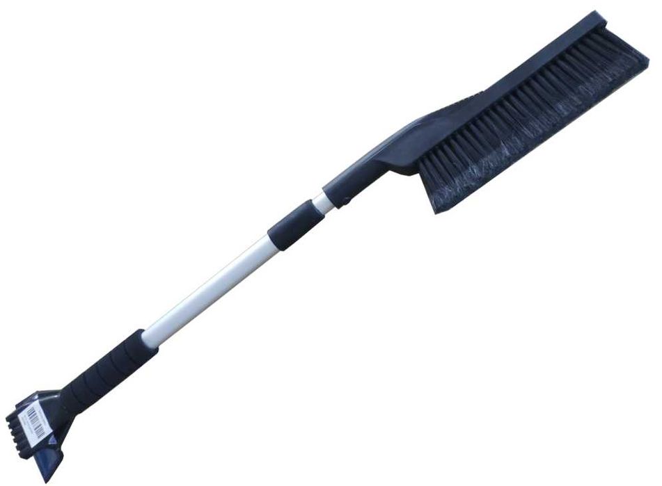 Телескопична стъргалка с четка за лед и сняг