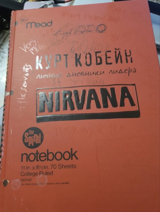 Дневник курта кобейна