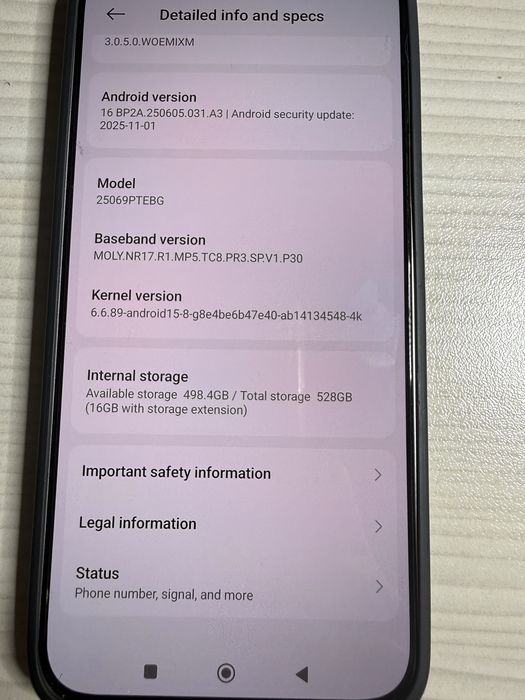 XiaoMi 15T 5G (12/512)