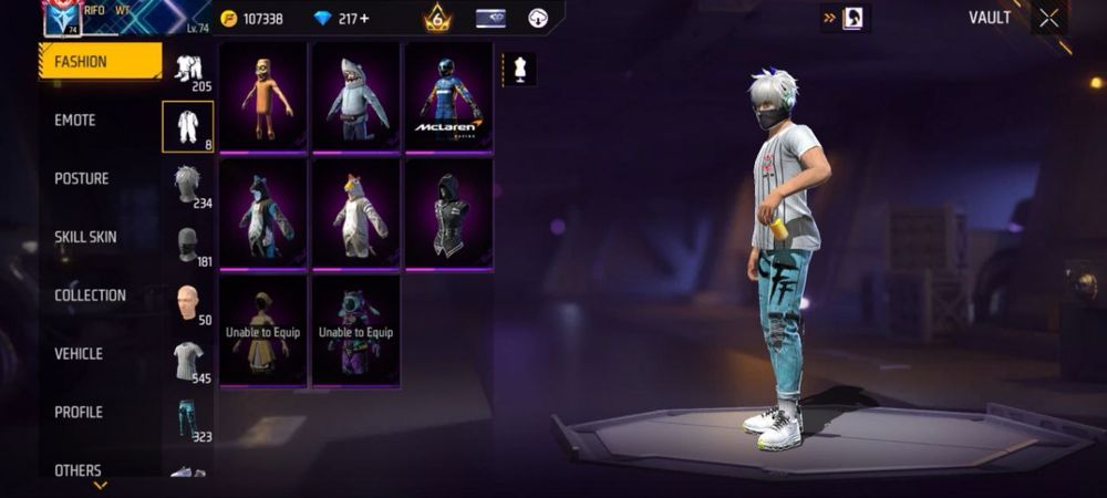 аккаунт в фри фаер