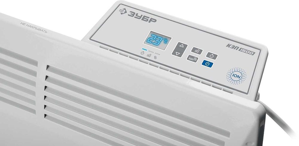 Конвектор ЗУБР КЭП-1500 белый