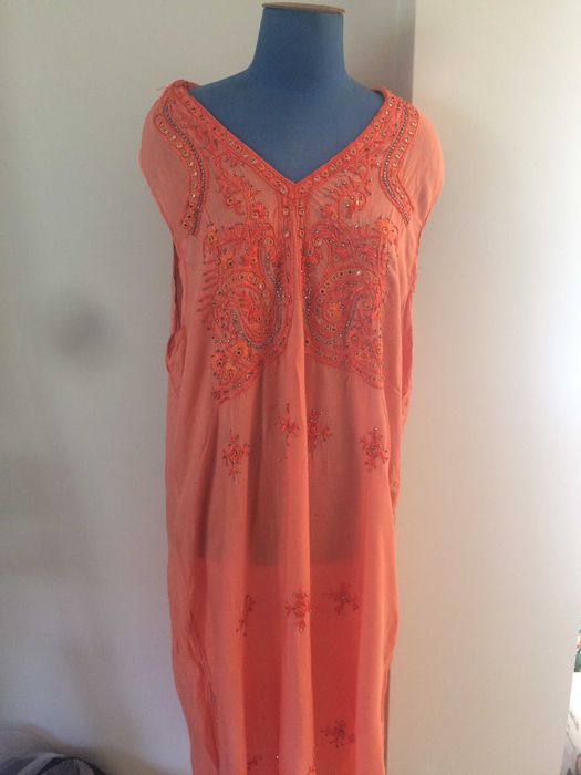 Оранжева лятна рокля XL.