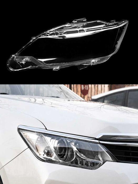 Стекло фары Toyota Camry 55 (14-18г.в.)